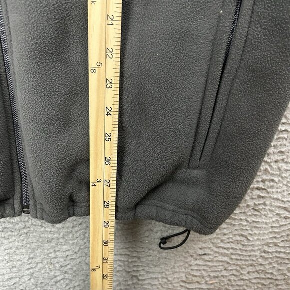 Alaskan Hardgear Duluth Bear Hide Fleece Jacket Mens L Full Zip Black Gray - Picture 6 of 6